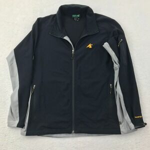 EMS Eastern Mountain Sports Jacket Womens XL Black Stretch Tech Lightweight Zip